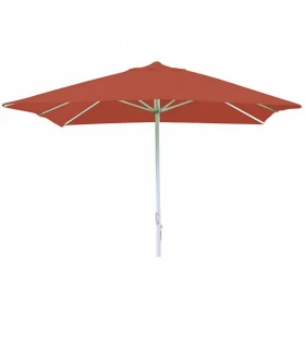 Parasol cuadrado 3 x 3 m de doble polea Garbar A1