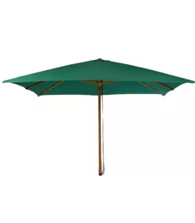 Parasol redondo de 3 m mástil de madera Garbar M2
