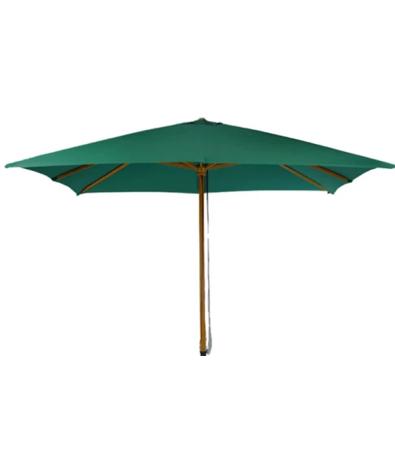 Parasol redondo de 3 m mástil de madera Garbar M2