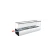 Vitrina refrigerada de ingredientes con cúpula GN 1/4 fondo 313mm grupo remoto