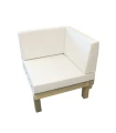 Sillón de 1 Plaza Rinconera en Madera de Pino Autoclave Conva CHSL1R