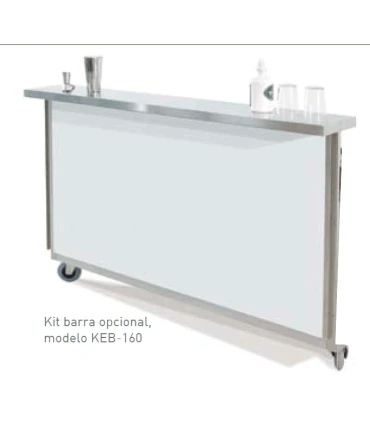 Accesorios estaciones de cocteleria Kit de Barra para Estación de Coctelería Eratos de 1600mm Eratos KE-160