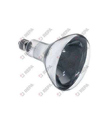 Lámparas Infrarrojos Lámpara infrarroja casquillo E27 240V 375W ø 125mm L 183mm 1700 lúmenes  360539