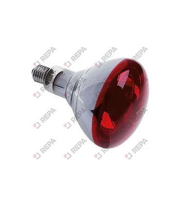 Lámparas Infrarrojos Lámpara infrarroja casquillo E27 150W ø 125mm L 173mm color rojo  357094