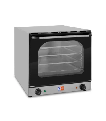 Hornos Eléctricos Horno Eléctrico Snack de Convección 4 Bandejas 435x315 mm CO-4F Clima Hostelería CO-4F