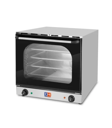 Hornos Eléctricos Horno Eléctrico Snack de Convección 4 Bandejas 435x315 mm CO-4F Clima Hostelería CO-4F