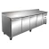 Mesa Refrigerada Snack Acero Inoxidable 4 Puertas fondo 600mm SNACK4200TN