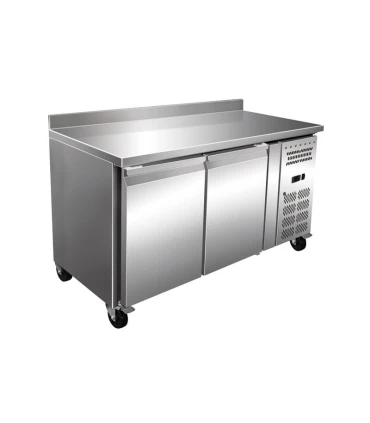Mesas Frías Fondo 700mm Mesa Refrigerada GN1/1 Acero Inoxidable 2 Puertas Fondo 700 GN2200TN Importación GN2200TN