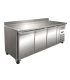 Mesas Frías Snack fondo 600mm Mesa Congelados Snack Acero Inoxidable 3 Puertas Fondo 600 SNACK3200BT Clima Hostelería SNACK32...