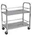 Carro Recogida de Bebidas 2 Niveles Inox de 950X500X950h mm CARROB2