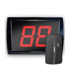 Pantalla su Turno 2 dígitos con mando a distancia SimpleTurn FD-35