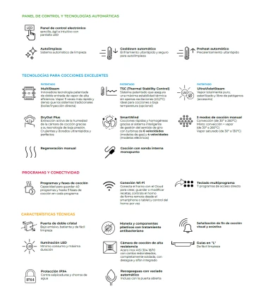 Hornos Eléctricos Horno de inyección directa Mychef Bake Master 4 60x40 Mychef BME4100D