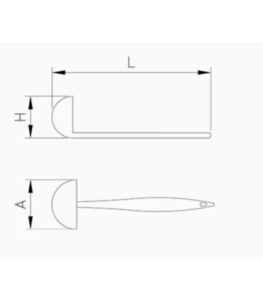 Cazos Salsa Cazo para salsa en acero inox ø90x350 mm Fricosmos 440712