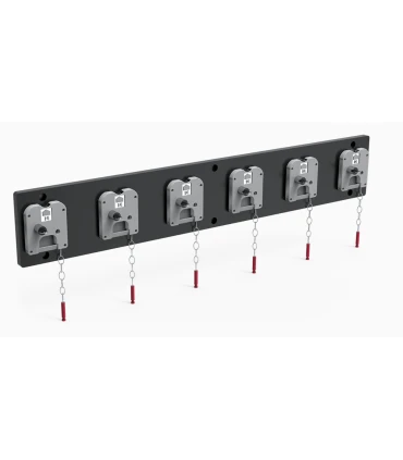 Consignas y Taquillas Consigna mural para 6 carros de 1185x81x194 mm Fricosmos 081434