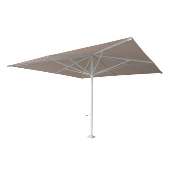 Parasol aluminio 4x4 m Giant ref. 864 Tejido Masa Forte 300 g/m2