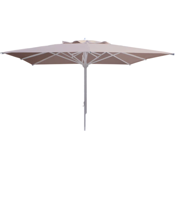 Parasol aluminio 4x4 m Master ref. 894 Tejido Olefin 250 g/m2