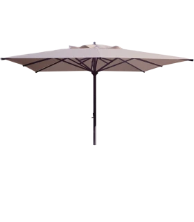 Parasol aluminio 4x4 m Master ref. 894 Tejido Olefin 250 g/m2