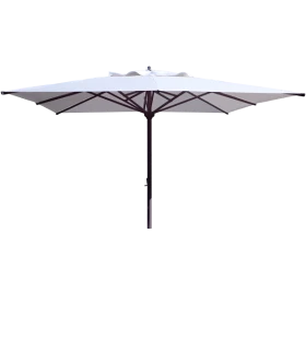 Parasol aluminio 4x4 m Master ref. 894 Tejido Olefin 250 g/m2