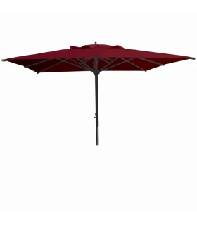 Parasol aluminio 4x4 m Master ref. 894 Tejido Masa Forte 300 g/m2