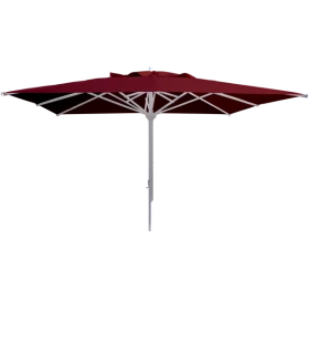 Parasol aluminio 4x4 m Master ref. 894 Tejido Masa Forte 300 g/m2