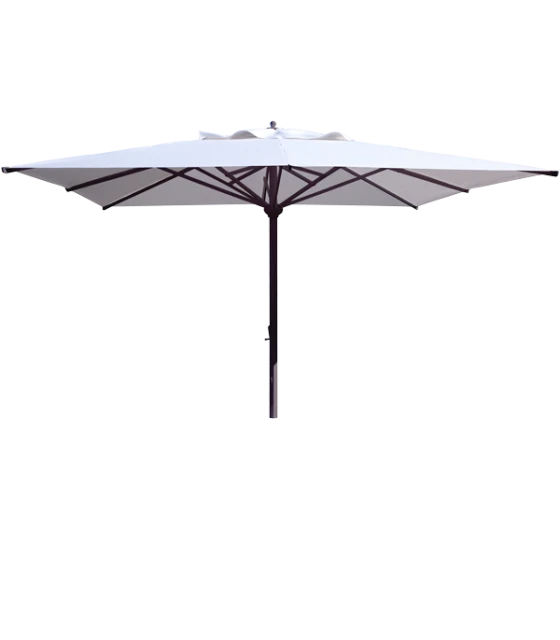 Parasol aluminio 3x3 m Master ref. 889 Tejido Masa Forte 300 g/m2