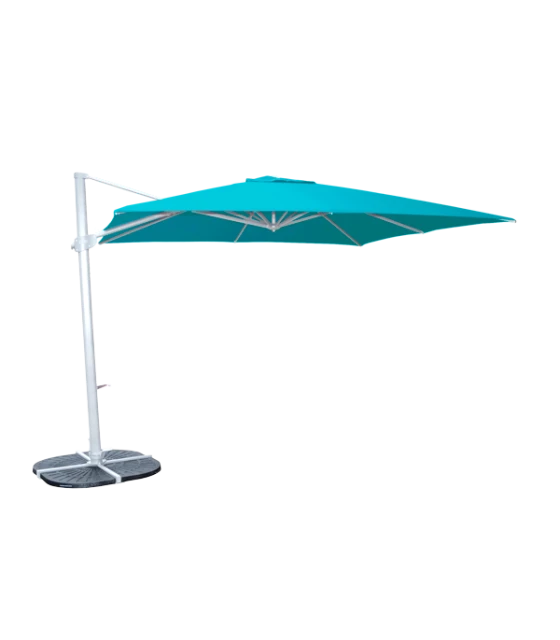 Parasol 3x3 m Mástil Lateral Plus ref. 879 Tejido Masa Soft 260 g/m2