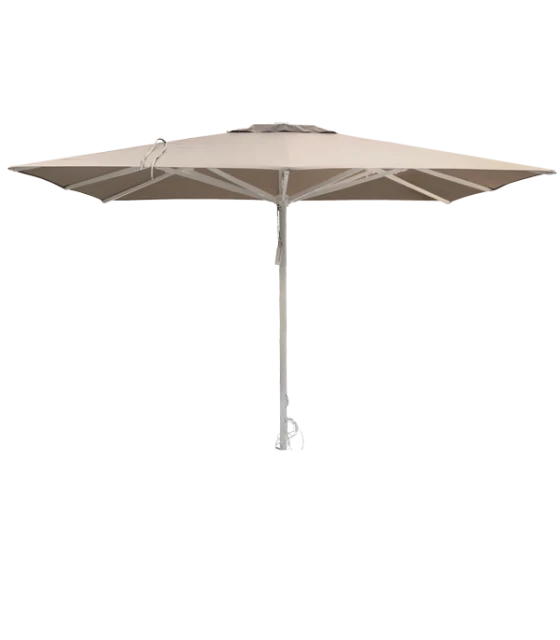 Parasol aluminio 3x2 m Poliester Beige 220 grs Conva 887 Heavy duty