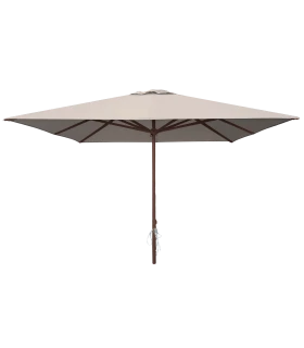 Parasol aluminio 3x3 m Tejido Masa Forte Conva 899 Heavy duty