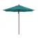 Parasol Ø3 m de madera en Acrílico Dralon Conva 843