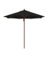 Parasol Ø3 m de madera Conva 843 en tejido Olefin 190 grs