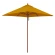 Parasol 2x2 m de madera en Acrílico Dralon Conva 842