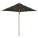 Parasol 2x2 m de madera en Olefin 190 grs Conva 842