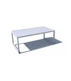 Mesa de Exterior de Aluminio de 91.5x49.5x45.5 cms