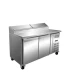 Mesa refrigerada con vitrina de ingredientes 1500x800x1048h BPG-1500