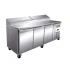 Mesa refrigerada con vitrina de ingredientes 2000x800x1048h BPG-2000