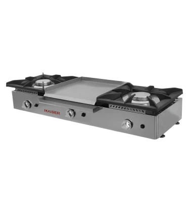Cocinas a Gas Cocina de Sobremesa 2 Fuegos con plancha de 40 cms Maiser