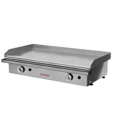 Planchas a Gas Plancha a Gas 80cms placa de Acero Rectificado 10mm PR80 Maiser PR80