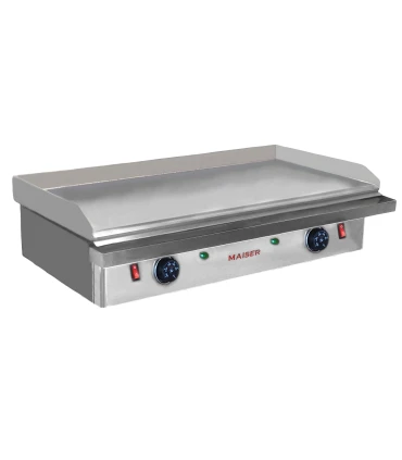 Planchas eléctricas Plancha Eléctrica 80cms Acero Rectificado 10mm Maiser PER80