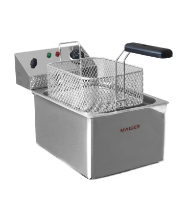 Freidoras Eléctricas Freidora Eléctrica Inox Cuba 8 litros Maiser F8/6