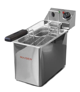 Freidora Eléctrica Inox Cuba 6 litros