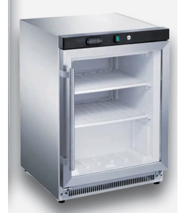 Armarios Expositores Congelados Armario Expositor Congelados frío Estático 600x585x850h mm AE 200 BT INOX Mesfred AE 200 BT INOX