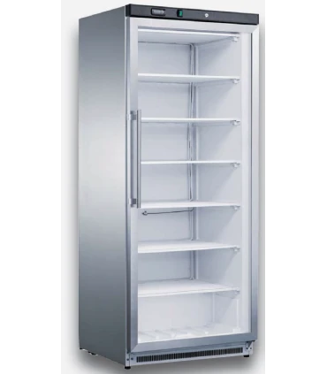 Armarios Expositores Congelados Armario Expositor Congelados frío Estático 777x695x1890h mm AE 600 BT INOX Mesfred AE 600 BT ...