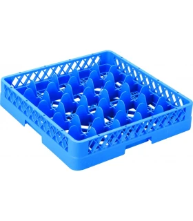 Cesta de Lavado de 50x50 cms con 25 compartimentos de copas