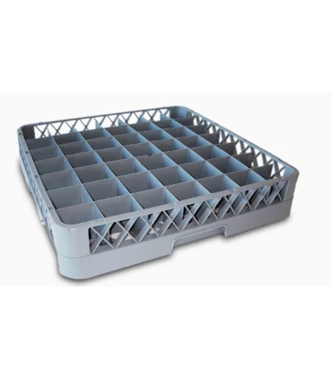 Cestas para Vasos y Copas Cesta de lavavajillas para 49 vasos 500x500x102 mm Fricosmos 483024