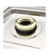 Armario expositor refrigerado negro 1 puerta 620x635x1998mm