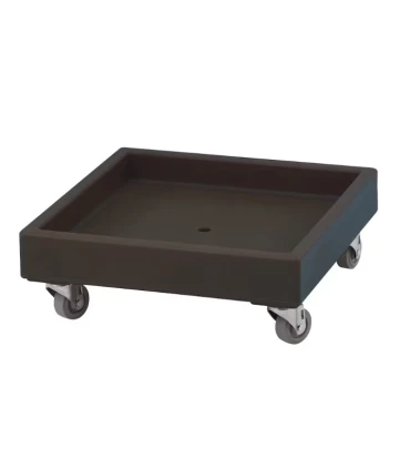 Carros para cestas de vajilla Carro de transporte para cestas de lavado 57x57x21 cm Cambro Camdollie CD2020 Cambro CD2020