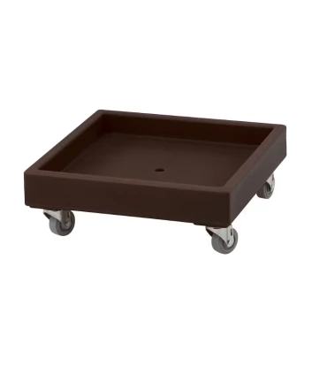 Carros para cestas de vajilla Carro de transporte para cestas de lavado 57x57x21 cm Cambro Camdollie CD2020 Cambro CD2020