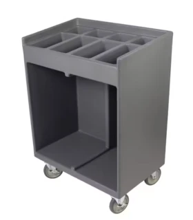 Carro para bandejas y cubiertos Cambro Camwear TC1418