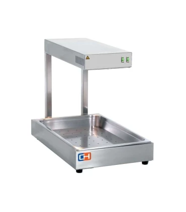 Mantenimiento de Calor Calentador de fritos 1000W por Infrarrojos GN1/1 CIGN-1 Clima Hostelería CIGN-1