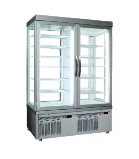 Vitrina de pastelería cámara doble de 2 puertas 1780mm Tekna 1840